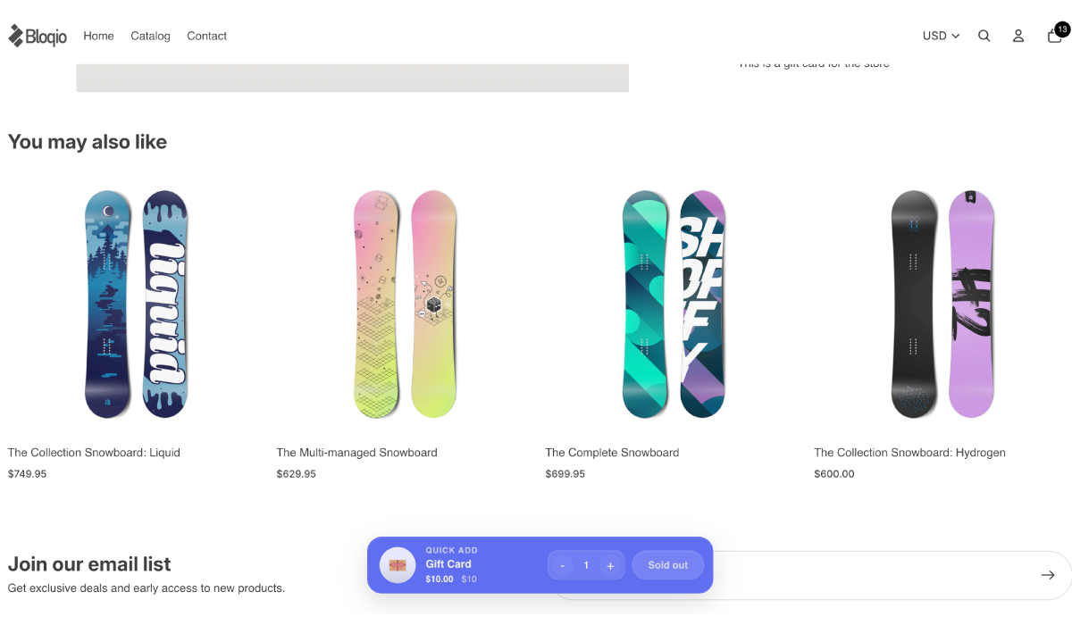 Hermes en forma Squircle: captura de ejemplo en tienda.
