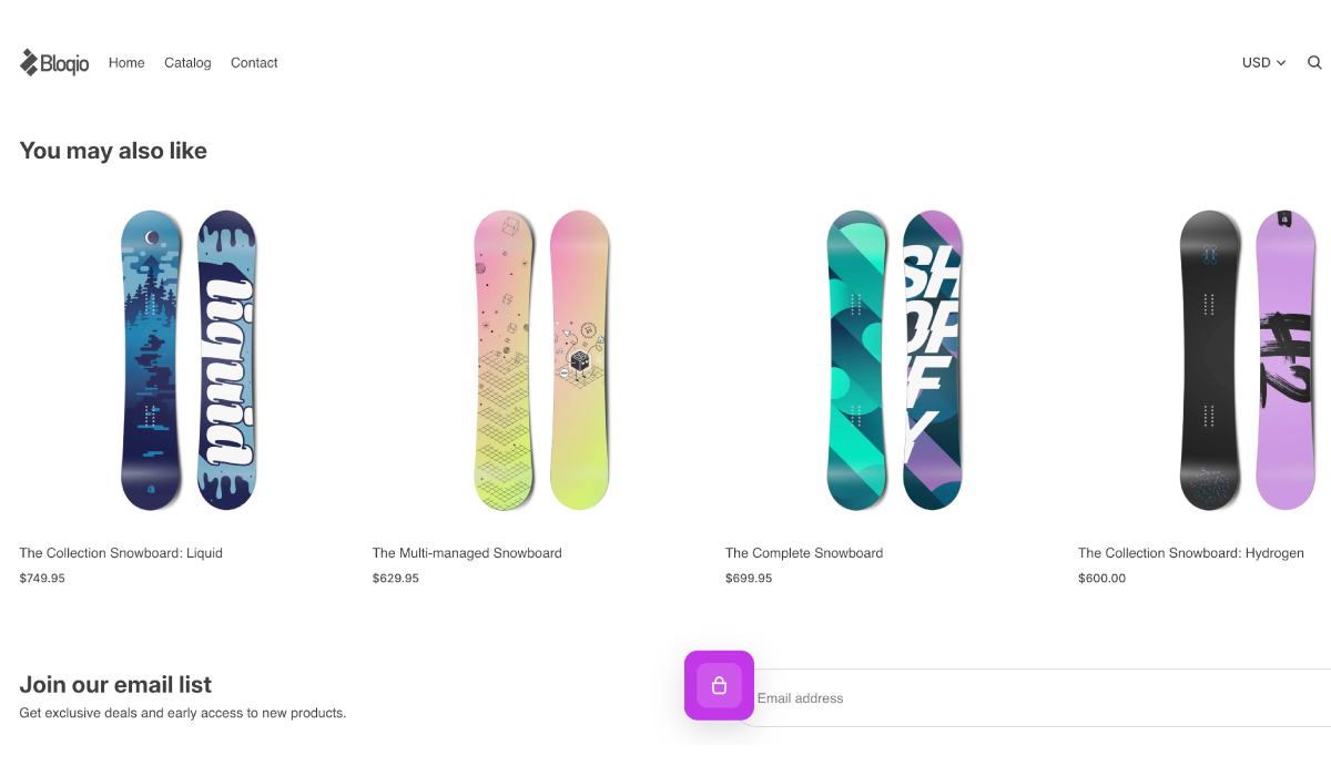 Sticky icon: captura de ejemplo de Hermes en tienda.